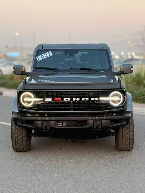 Ford Bronco Wildrack 2.3L EcoBoost 2022 Model Year Black Color Exterior 