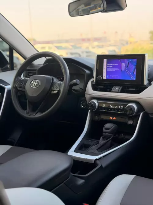 Toyota Rav4 XLE 2.5L Petrol 2023 Model Year White Color Exterior 