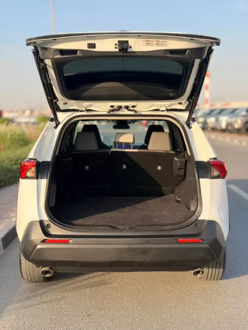 Toyota Rav4 XLE 2.5L Petrol 2023 Model Year White Color Exterior 