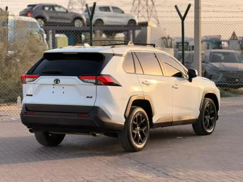 Toyota Rav4 XLE 2.5L Petrol 2023 Model Year White Color Exterior 