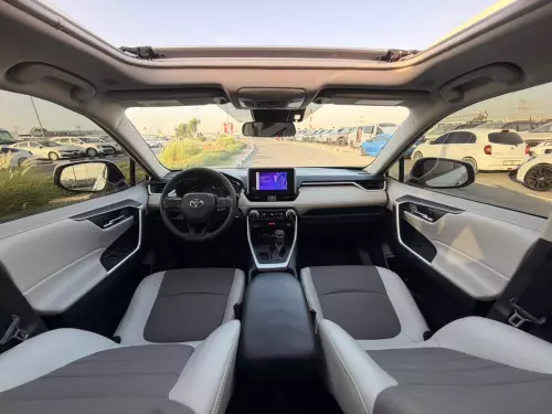 Toyota Rav4 XLE 2.5L Petrol 2023 Model Year White Color Exterior 
