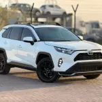 Toyota Rav4 XLE 2.5L Petrol 2023 Model Year White Color Exterior  - Thumbnail 1
