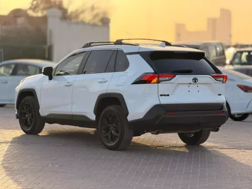 Toyota Rav4 XLE 2.5L Petrol 2023 Model Year White Color Exterior 