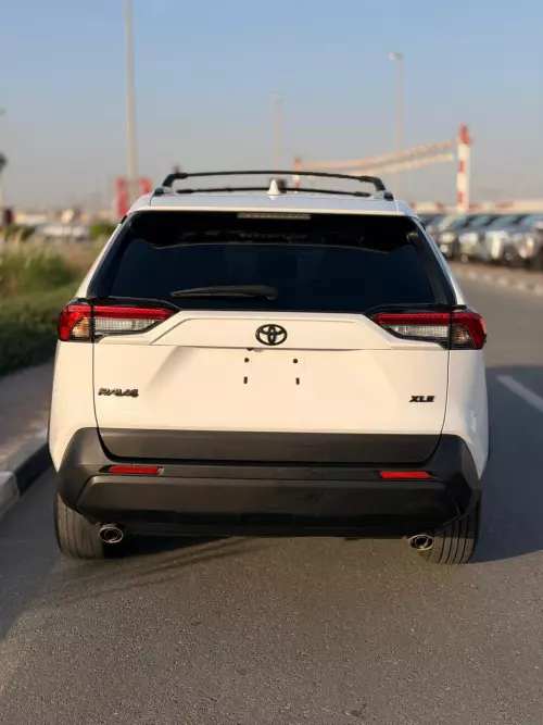 Toyota Rav4 XLE 2.5L Petrol 2023 Model Year White Color Exterior 