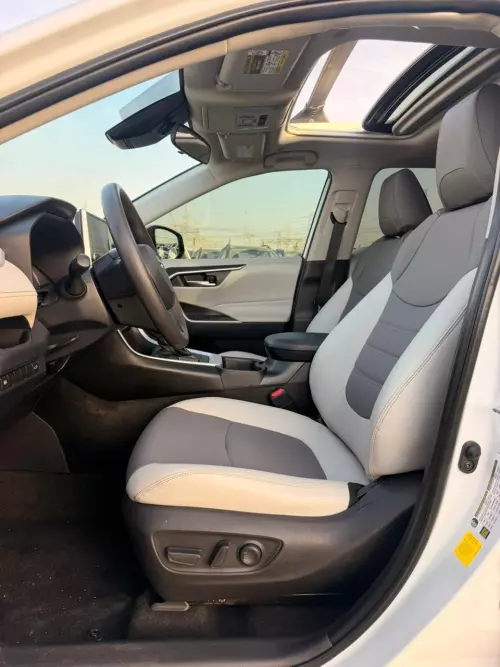 Toyota Rav4 XLE 2.5L Petrol 2023 Model Year White Color Exterior 