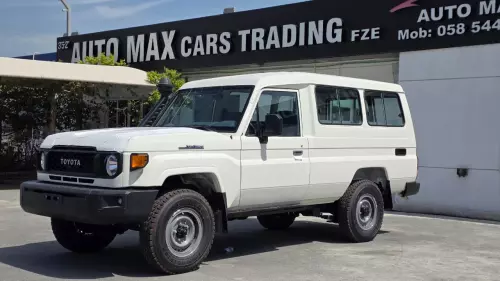 TOYOTA LAND CRUISER LC 78 HARDTOP DIESEL 2026 MODEL YEAR WHITE COLOR