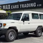 TOYOTA LAND CRUISER LC 78 HARDTOP DIESEL 2026 MODEL YEAR WHITE COLOR - Thumbnail 1