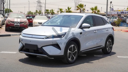 BYD Yuan Plus Fully Electric 2025 Model Year White Color Exterior