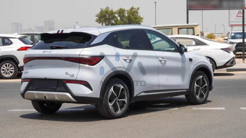 BYD Yuan Plus Fully Electric 2025 Model Year White Color Exterior
