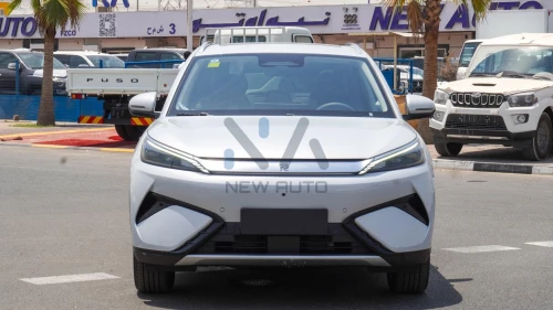 BYD Yuan Plus Fully Electric 2025 Model Year White Color Exterior