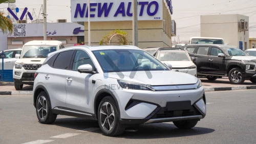 BYD Yuan Plus Fully Electric 2025 Model Year White Color Exterior