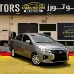 متسوبيشي أتريج 1.2 لتر بنزين عام النموذج 2021 اللون الرمادي الخارجي - Thumbnail 1