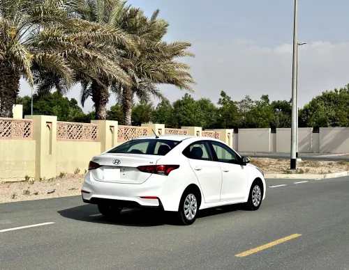 Hyundai Accent 1.6L Petrol 2022 Model Year White Color Exterior