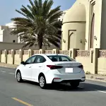 هونداي أكورن 1.6 لتر بنزين طراز 2022 لون أبيض هيكل خارجي - Thumbnail 6