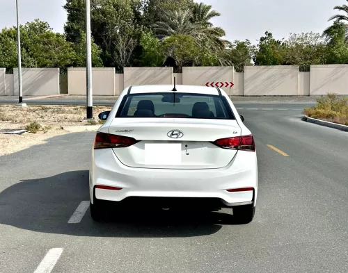 Hyundai Accent 1.6L Petrol 2022 Model Year White Color Exterior