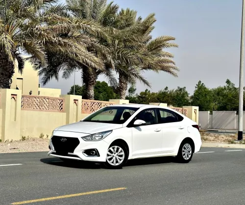 Hyundai Accent 1.6L Petrol 2022 Model Year White Color Exterior