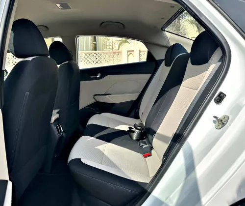 Hyundai Accent 1.6L Petrol 2022 Model Year White Color Exterior