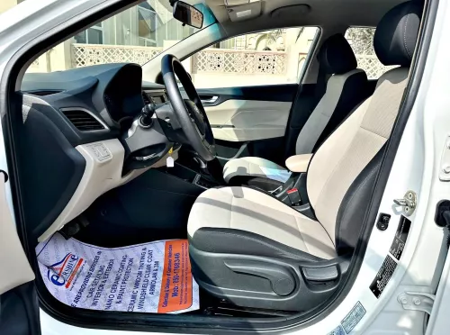 Hyundai Accent 1.6L Petrol 2022 Model Year White Color Exterior