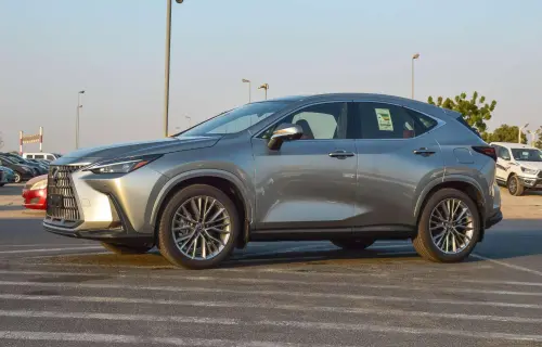 Lexus NX350 Full Option 2025 Model Year Silver Exterior