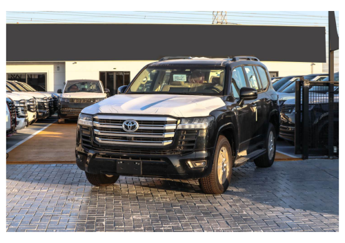 Toyota Land Cruiser GXR 2026 Model Year - Black/Beige