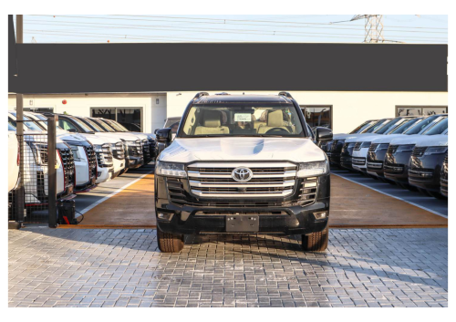Toyota Land Cruiser GXR 2026 Model Year - Black/Beige