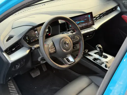 MG GT Luxury 1.5L Turbo Petrol 2023 Model GCC Specs Blue Color Exterior