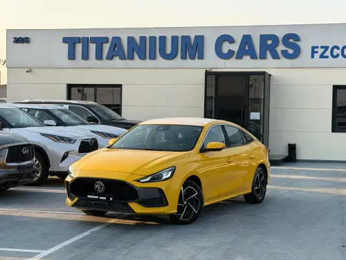 MG GT Luxury 1.5L Turbo petrol 2023 Model GCC specs Yellow Color Exterior