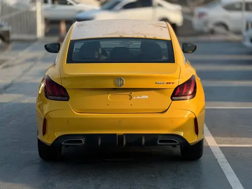 MG GT Luxury 1.5L Turbo petrol 2023 Model GCC specs Yellow Color Exterior