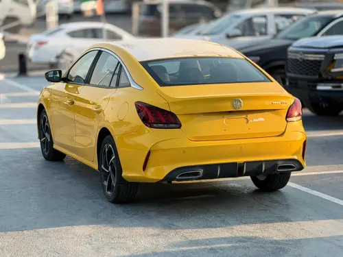 MG GT Luxury 1.5L Turbo petrol 2023 Model GCC specs Yellow Color Exterior