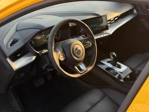 MG GT Luxury 1.5L Turbo petrol 2023 Model GCC specs Yellow Color Exterior