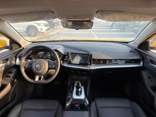 MG GT Luxury 1.5L Turbo petrol 2023 Model GCC specs Yellow Color Exterior