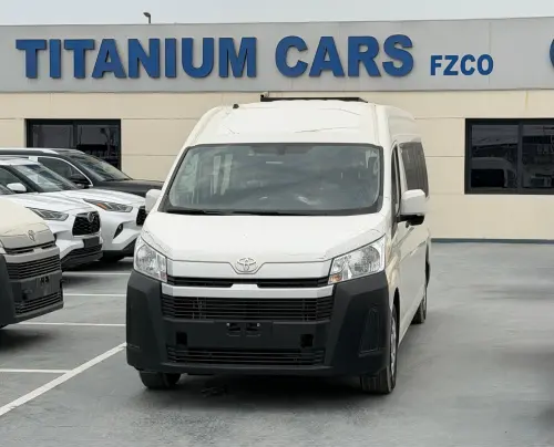 Toyota Hiace GL 3.5L Petrol V6 MT 2025 White Color Exterior