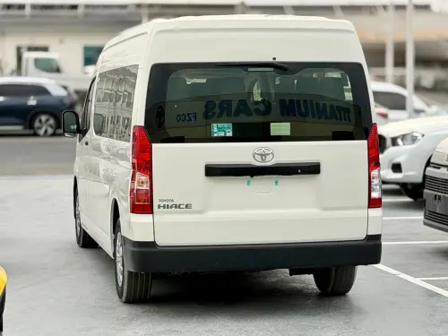 Toyota Hiace GL 3.5L Petrol V6 MT 2025 White Color Exterior