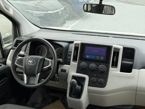 Toyota Hiace GL 3.5L Petrol V6 MT 2025 White Color Exterior