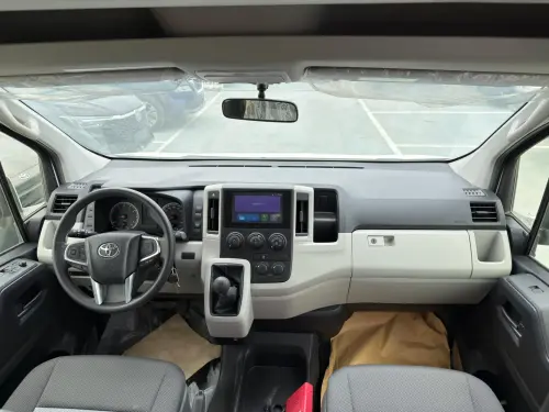 Toyota Hiace GL 3.5L Petrol V6 MT 2025 White Color Exterior