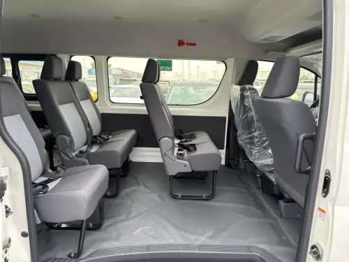 Toyota Hiace GL 3.5L Petrol V6 MT 2025 White Color Exterior
