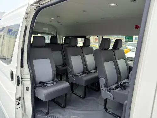 Toyota Hiace GL 3.5L Petrol V6 MT 2025 White Color Exterior