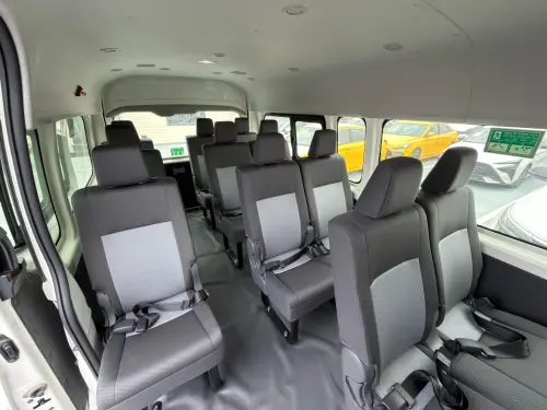 Toyota Hiace GL 3.5L Petrol V6 MT 2025 White Color Exterior