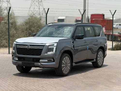Nissan Patrol Platinum 3.5L Petrol V6 2026 Grey Color Exterior