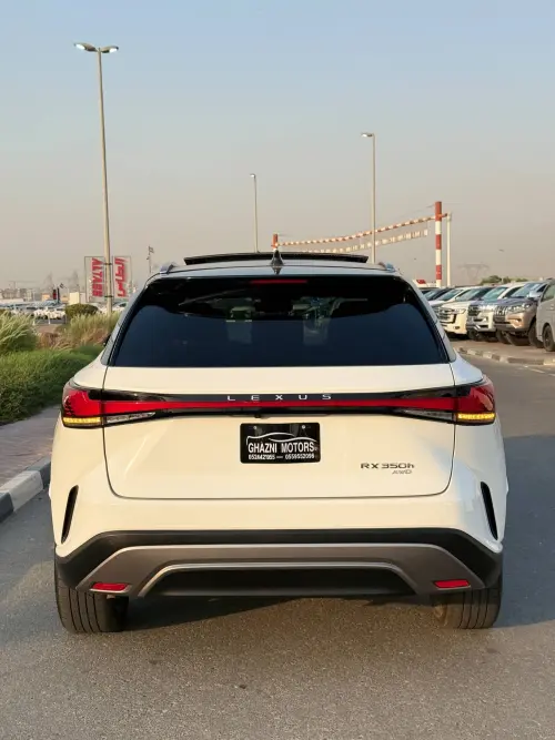 Lexus RX 350h Luxury Hybrid 2024 Model Year White 