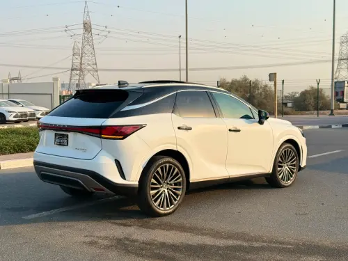 Lexus RX 350h Luxury Hybrid 2024 Model Year White 