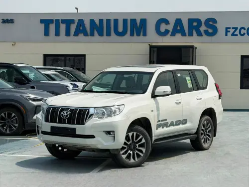 Toyota Land Cruiser Prado TX.L 4.0L Petrol V6 2023 White Color Exterior