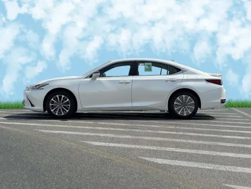 Lexus ES300h Hybrid 2025 Model Year White Exterior