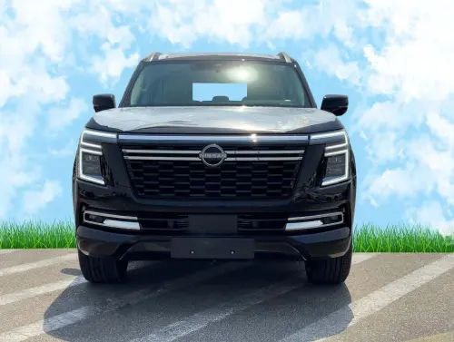 Nissan Patrol Platinum City 2025 Model Year Black Exterior