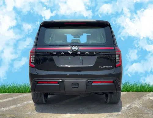 Nissan Patrol Platinum City 2025 Model Year Black Exterior