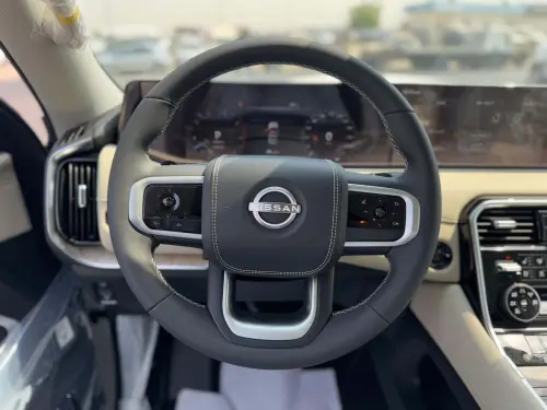 Nissan Patrol Platinum City 2025 Model Year Black Exterior