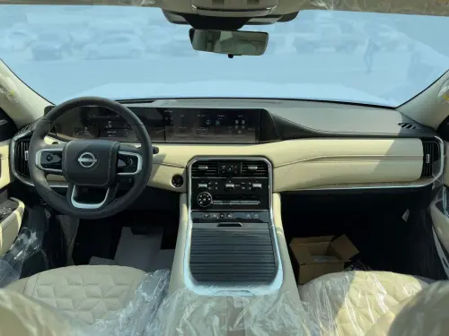 Nissan Patrol Platinum City 2025 Model Year Black Exterior