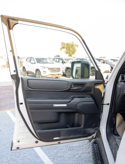 Toyota Prado 2024 Model year White Exterior Beige Interior