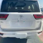 2026 Toyota Land Cruiser VXR  3.5L White Exterior Red and Black Interior - Thumbnail 3