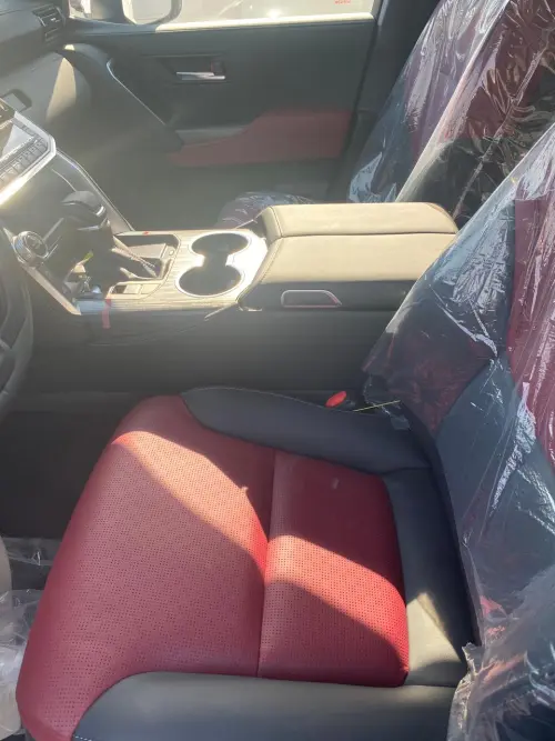 2026 Toyota Land Cruiser VXR  3.5L White Exterior Red and Black Interior